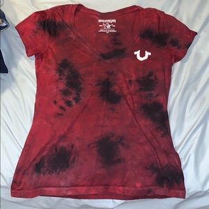 True Religion V neck shirt